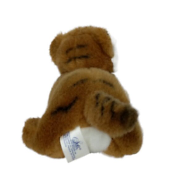 Vintage 1995 Soft Classics Orange Tiger Plush 10.5" - Picture 3 of 7